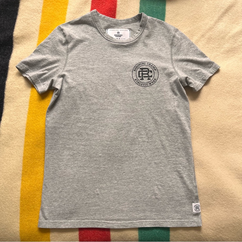 Reigning Champ Heather Gray T-Shirt